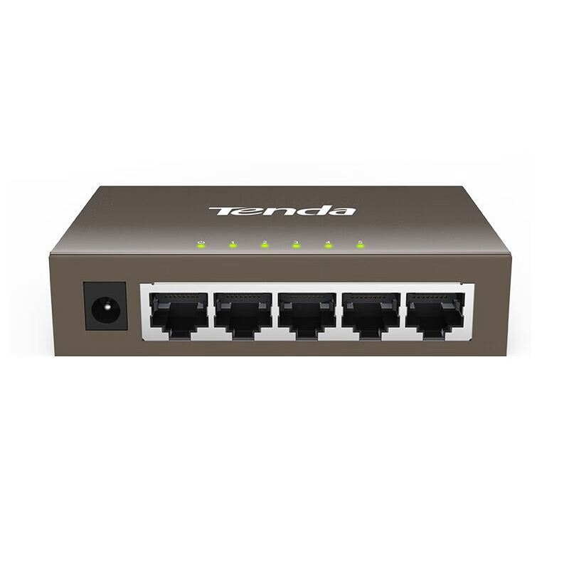 騰達（Tenda）TEG1005D 5口千兆鋼殼網絡交換機 監(jiān)控工程 家用宿舍專用分線器